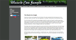 Desktop Screenshot of musclecarjungle.com